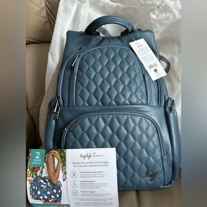 Lug Hatchback Classic VL Backpack Slate Blue NEW